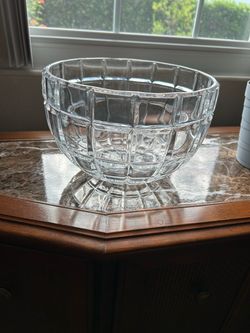 ☘️🌼 Large Crystal Bowl