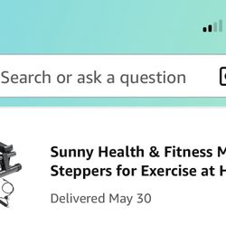 Sunny Health & Fitness Mini Stepper for Exercise at Home