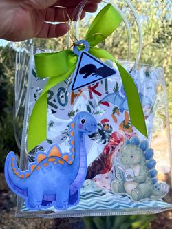 Clear bags any theme on it!