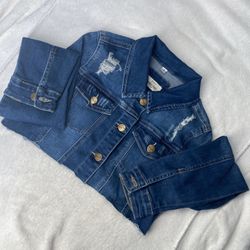 Cropped Jean Jacket