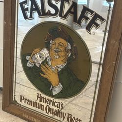 Falstaff Antique Beer Mirror