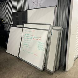 Magnetic Whiteboard Whiteboards White Boards 4x6 feet $149. School College Student Presentation 