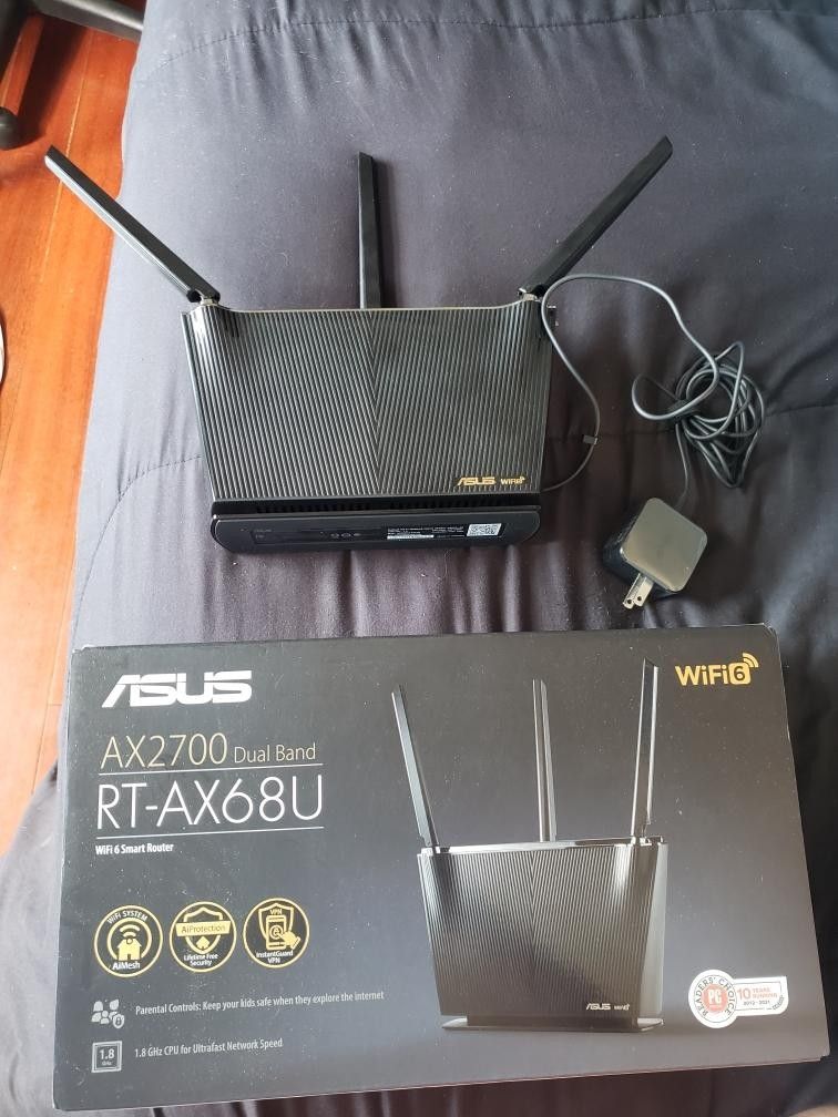 🌐 For Sale: ASUS RT-AX68U WiFi 6 Router - Like New! 🌐