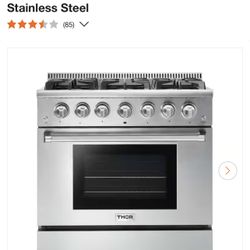Thor 36” Gas Range