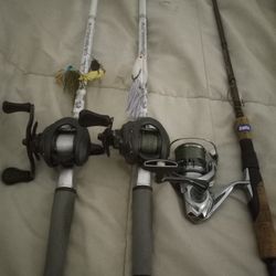 Bass Fishing Lot 