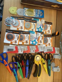 Art and craft scissors and blades