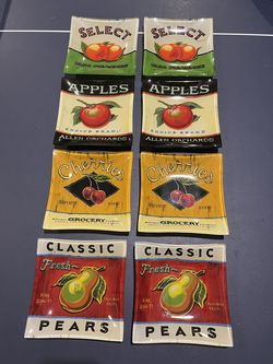 Prima Donna- Glass Vintage Style Fruit Appetizer  Dishes