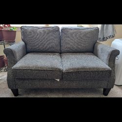 Dark Grey Loveseat
