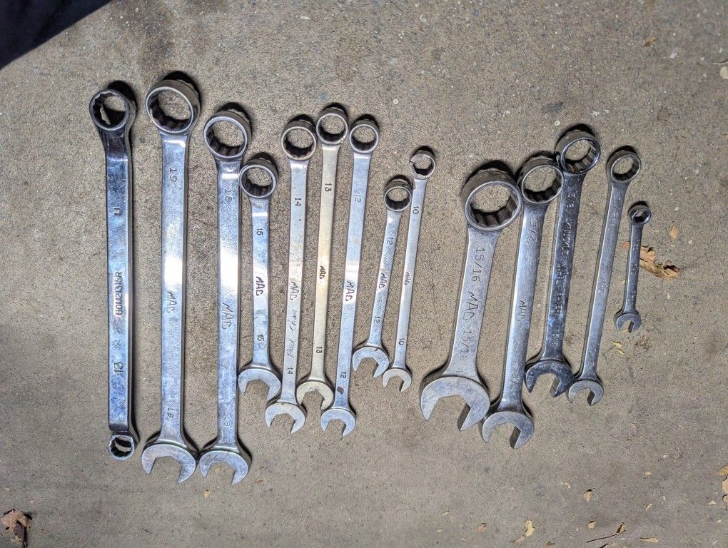 14 Mac Tool Wrenches