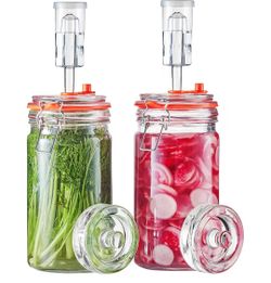 1 Liter Fermentation Jar, Glass Fermenting Kit