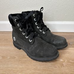 Timberland Black Waterproof Lace Up Women’s Boots