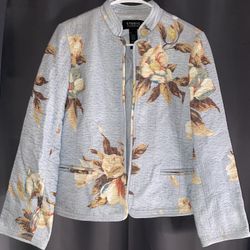 SIZE LARGE FLORAL JACKET