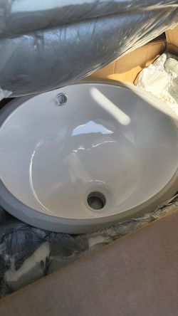 Oval  sink brand new