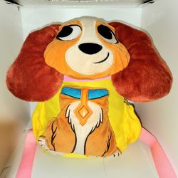 Disney Lady and the Tramp plush mini backpack 