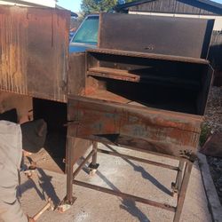 Home Made Grill And Smoker