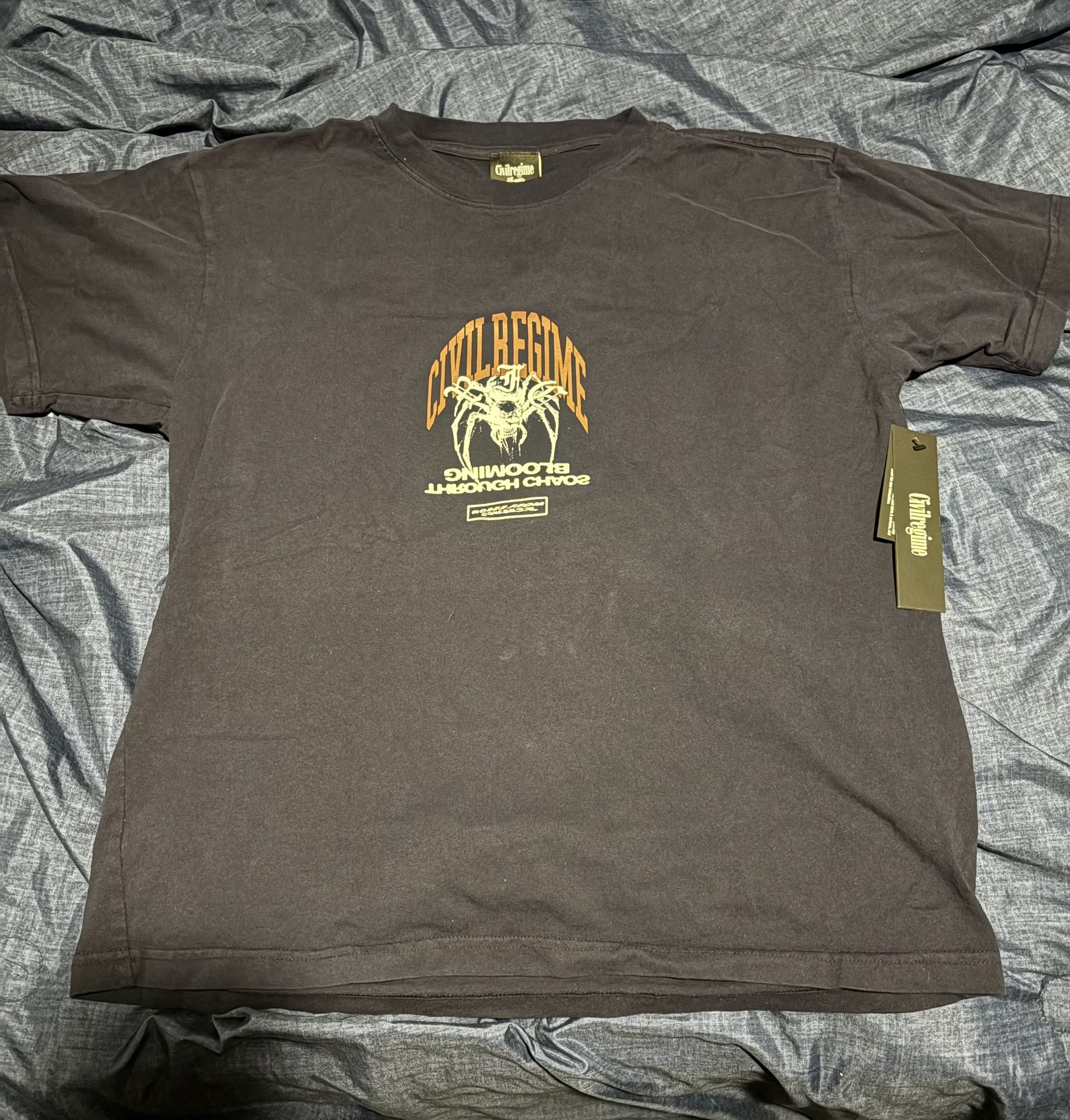 Civilregime Blooming Through Chaos Size M Shirt (Oversized fits L)