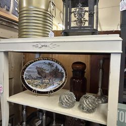 Off White Vintage Side Table