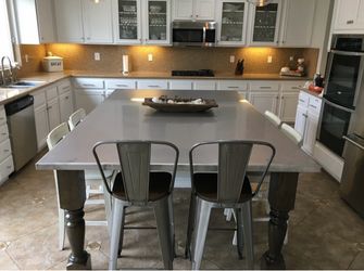 Kitchen Island Stainless Steel Countertop