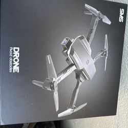 Myshle Avoid Obstacles SMS Drone, Black, Foldable, 4K HD Camera