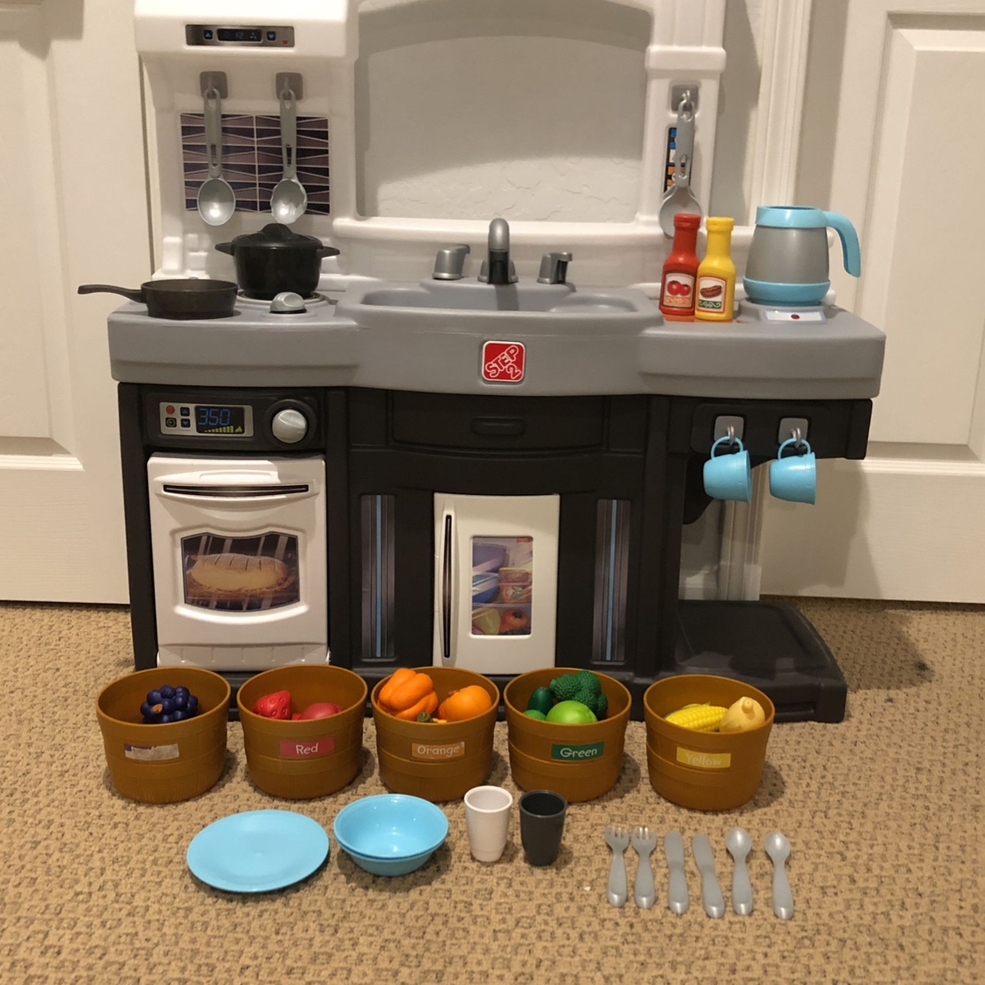 Kid Kitchen And Play Food