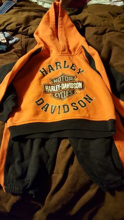 3t Harley sweat suit