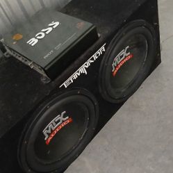 Speakers And AMP