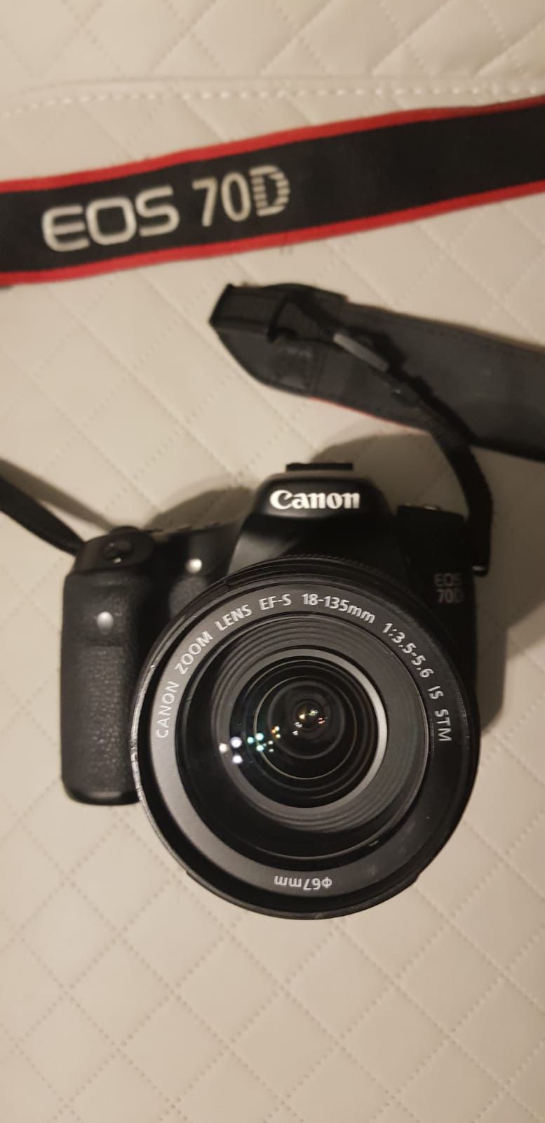 Canon 70D with 3 lenses good condition