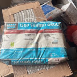 White Grout I Have 40 Bags  