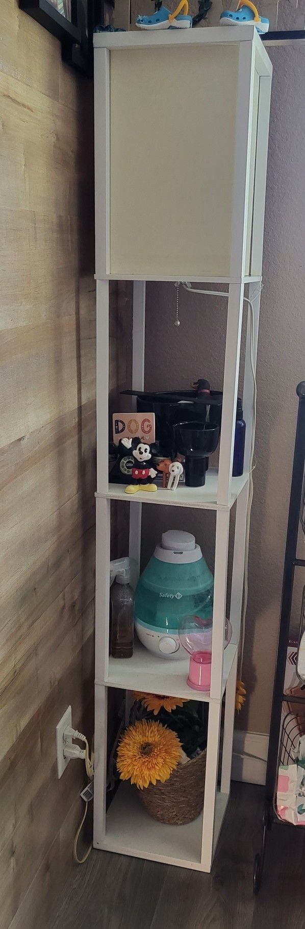 Floor Lamp With 3 Shelfs