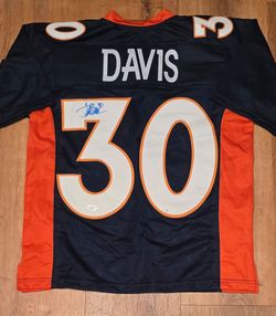 TERRELL DAVIS SIGNED JERSEY!