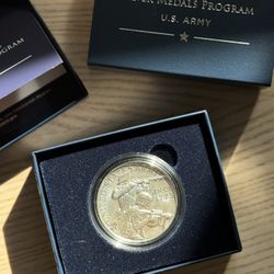 U.S. Army One-Ounce Silver Medal