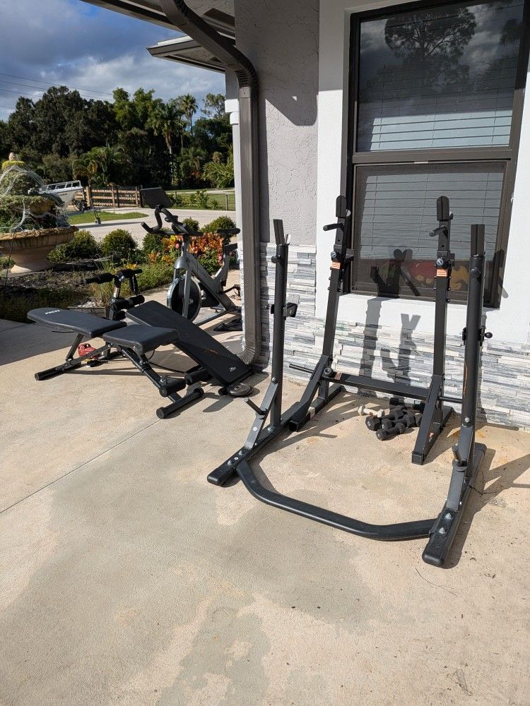 Workout Equipments Workout Bench And Bar