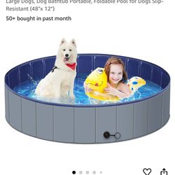 Folding Dog pool $10