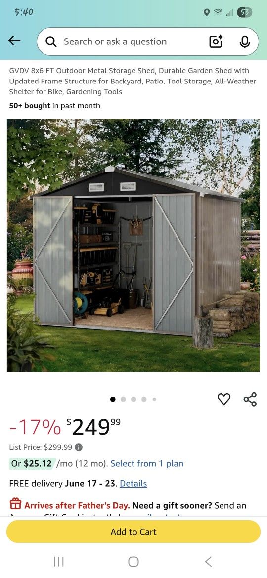 Metal Shed BRAND NEW
