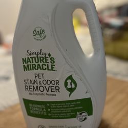 Natures Miracle pet Stain And Odor Remover 