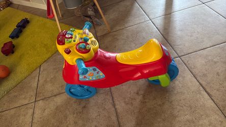 VTech 2-in-1 Motorcycle & Tricycle Ride-On Learning Toy