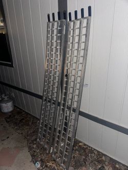 Aluminum motorcycle/ATV ramps