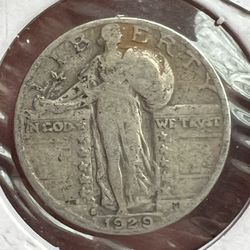 1929 S Standing Liberty Quarter 