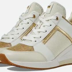 Michael Kors Georgie Trainer Wedge Sneaker 