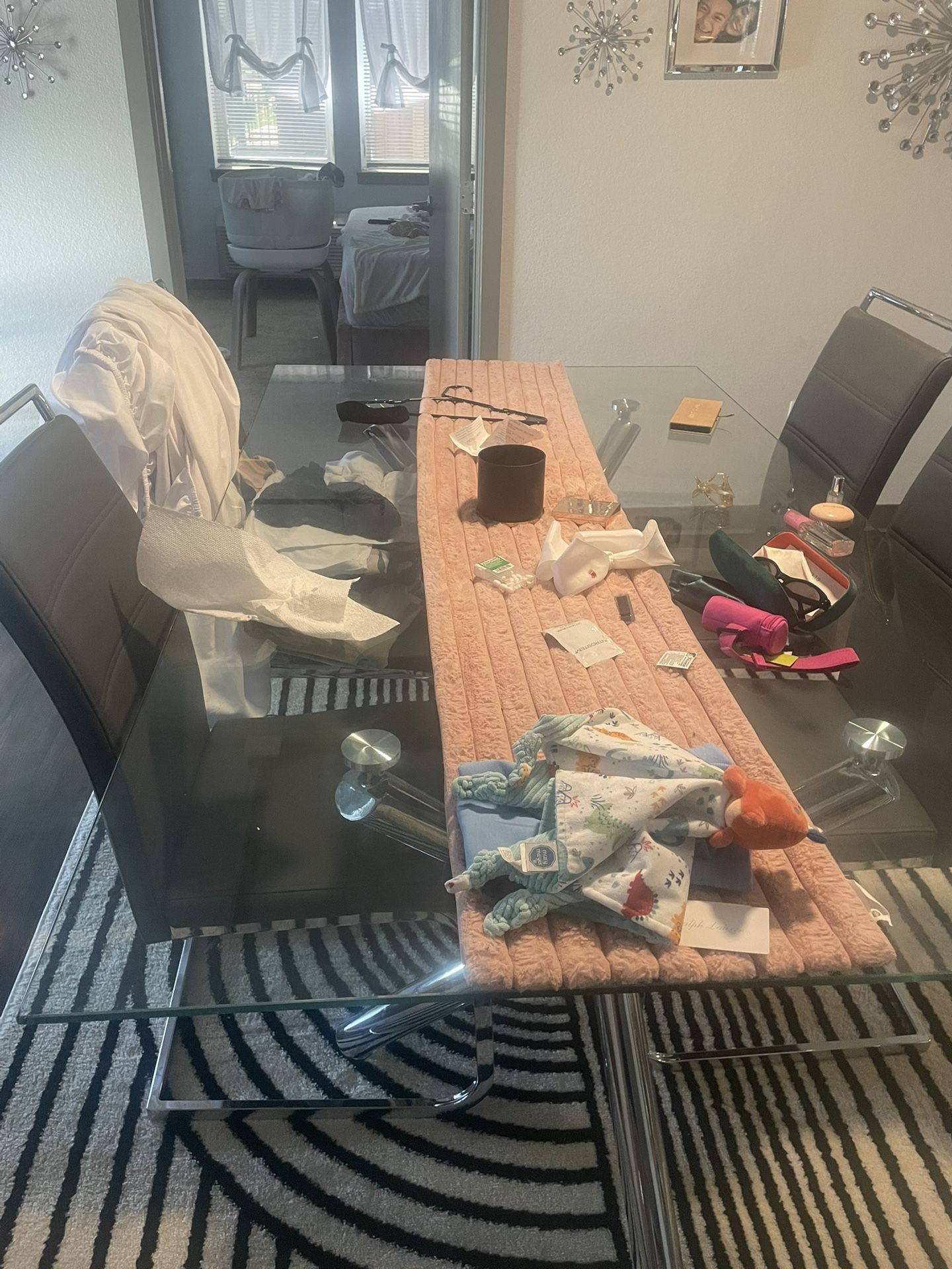 Glass Dining Table