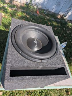 18 inch Skar sub with box