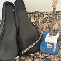 Fender squire telecaster with amp