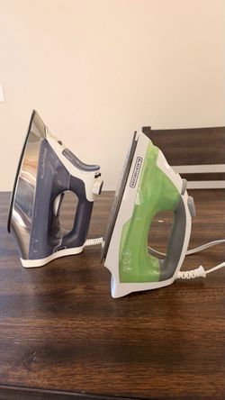 Rowenta and Black+Decker Irons