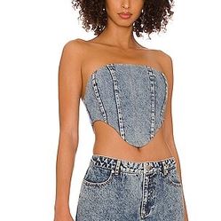 Jamison Corset in Light Blue BY.DYLN