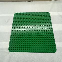 Vintage LEGO DUPLO Large Green Baseplate (24x24 Studs) - 90s Original