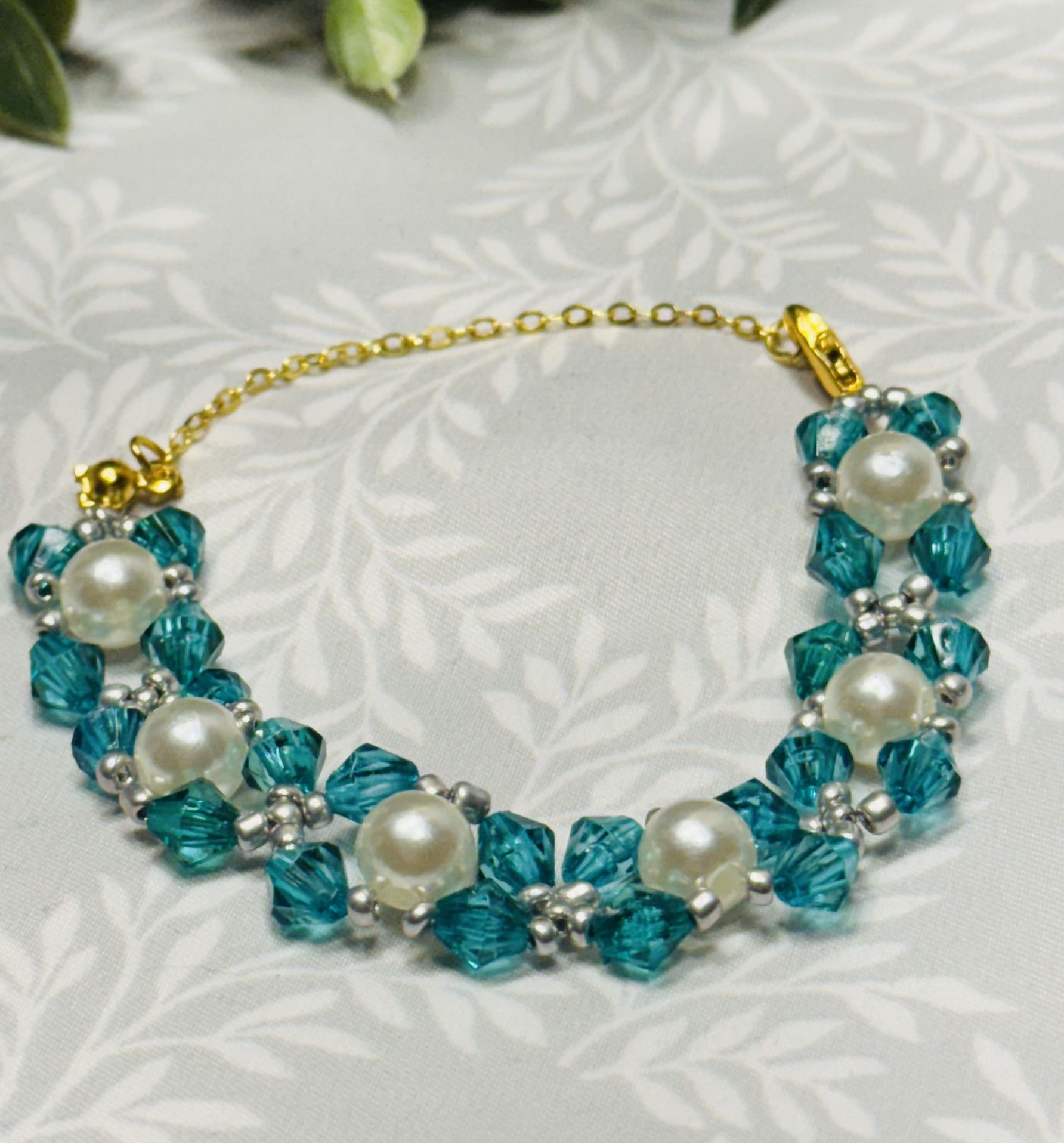 Emerald Royal Handmade Beaded Bracelet