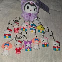 Keychain Bundle Hello Kitty And Friends