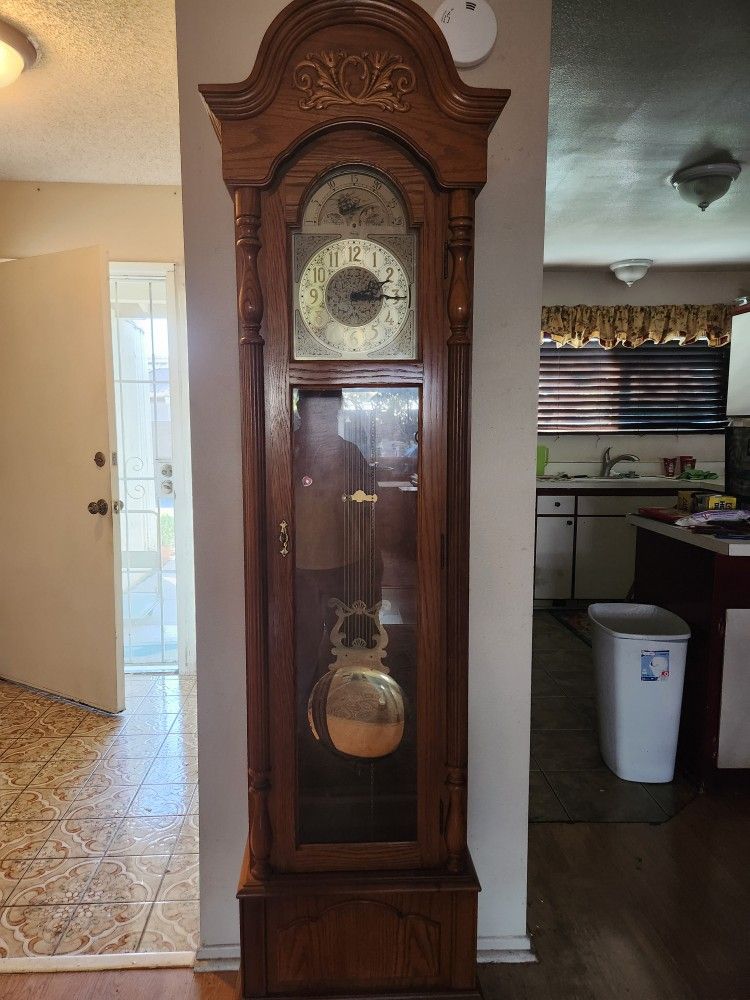 Antique Grandfather Clock