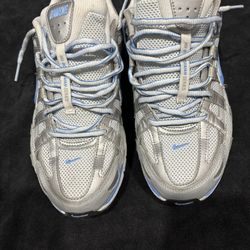 Nike  P-6000 Metallic Platinum/University Blue 