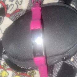Pink Fitbit 